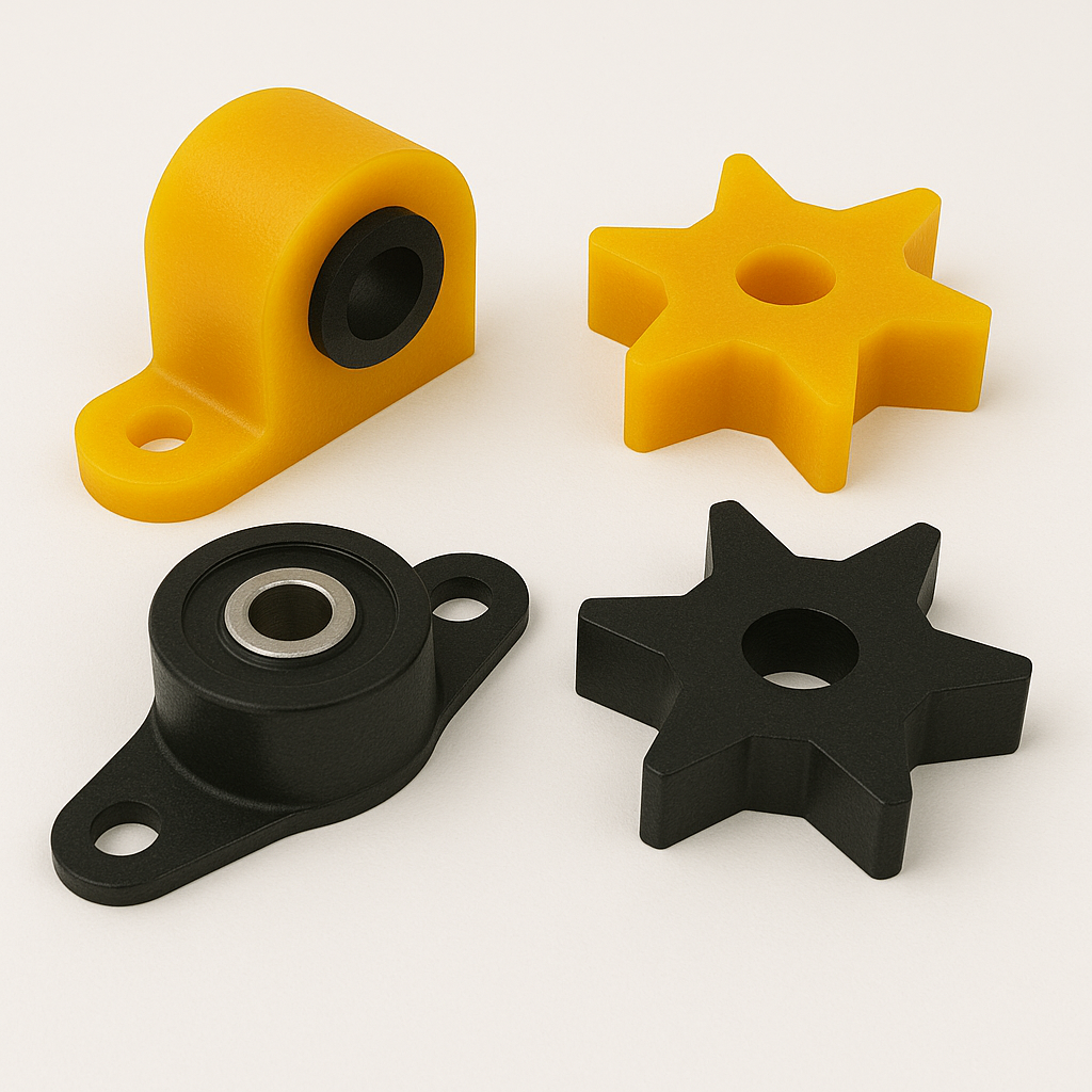 Komponenty maszynowe z PU